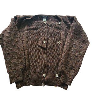 Vintage Country Shop Marshall Field's Womens Wool Cardigan Sweater S Mulitcolor